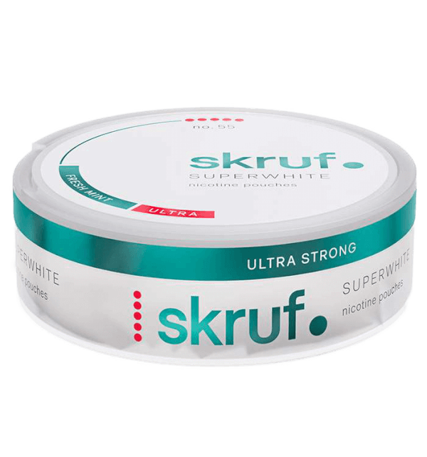 Skruf Slim Fresh Ultra Strong White