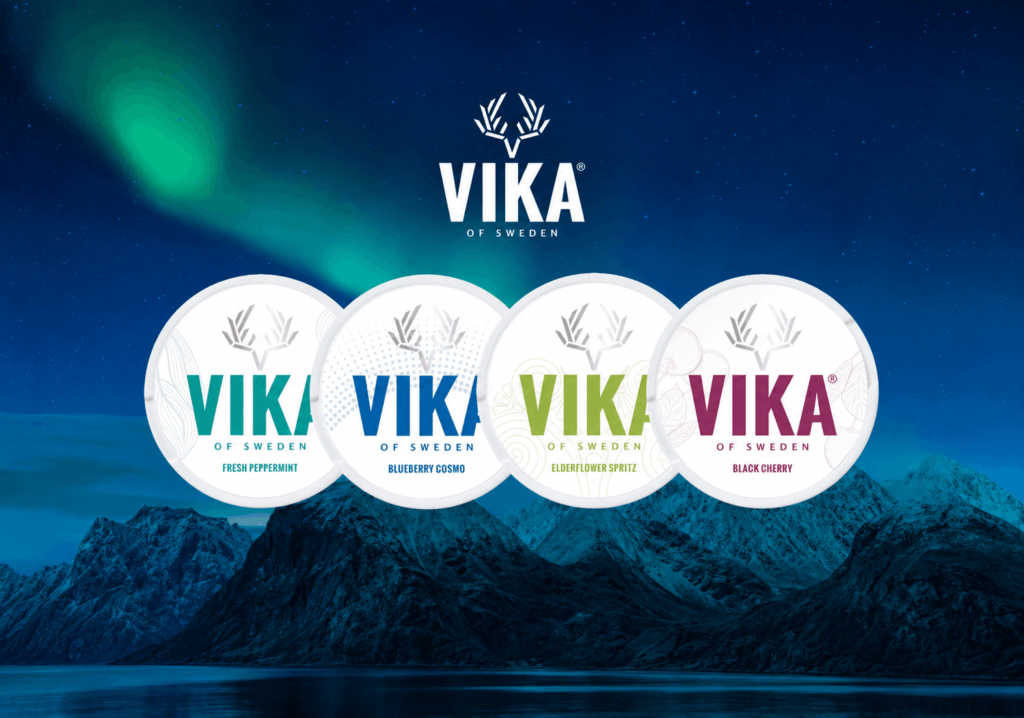 Vika Banner xalax.ch mit Snus und nikotin Pouches